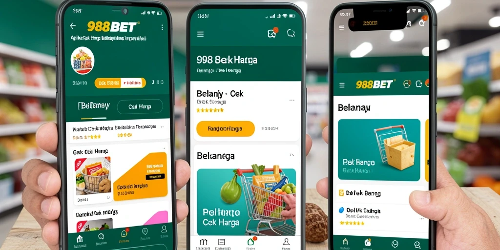 Tampilan antarmuka aplikasi 988BET untuk cek harga.