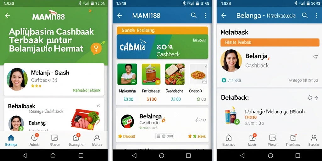 Antarmuka MAMI188 yang intuitif dan mudah digunakan untuk Cashback.